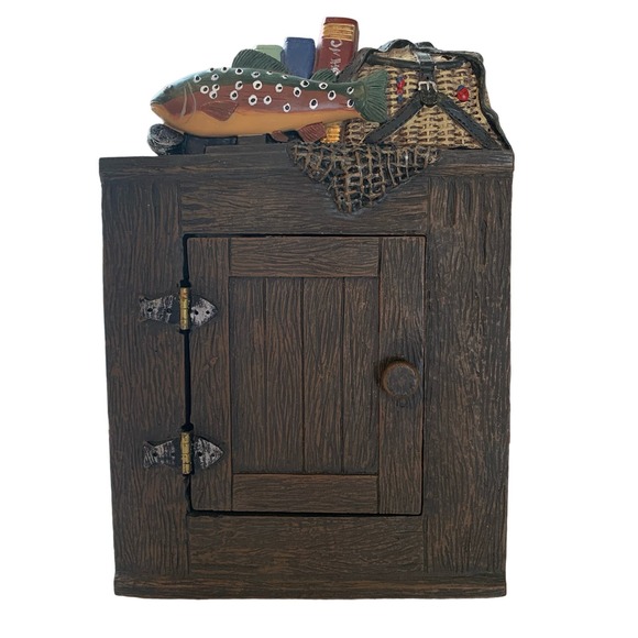Unknown Other - Fishing 3D Resin Hidden Door Picture Frame